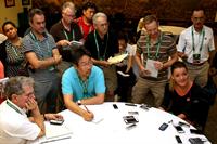 Agnieszka Radwanska celebration of her birthday during the BNP Parabas Open - March 6, 2014 