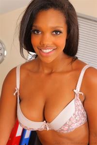 Rehea Watson in lingerie