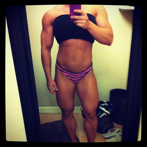 Danielle Gardner Bikini Selfie Pictures Danielle Gardner in a bikini taking a selfie