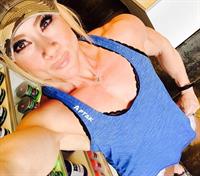 Amanda Michelle Folstad Ptak taking a selfie