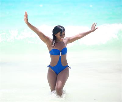 Alexandra Burke - Mexican Riviera 11/7/2012 