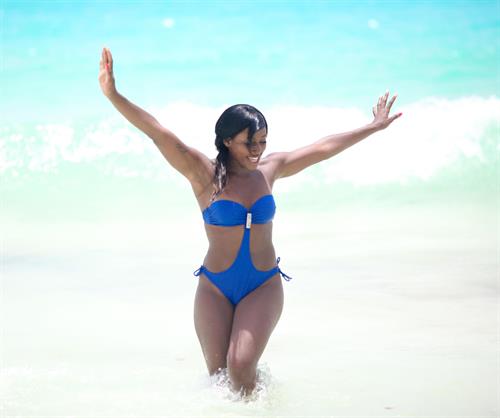 Alexandra Burke - Mexican Riviera 11/7/2012 