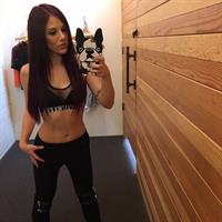 Avery taking a selfie