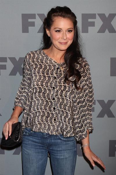 Alexa Vega FX ad sales upfront at Lucky Strike in New York City on March 29, 2012