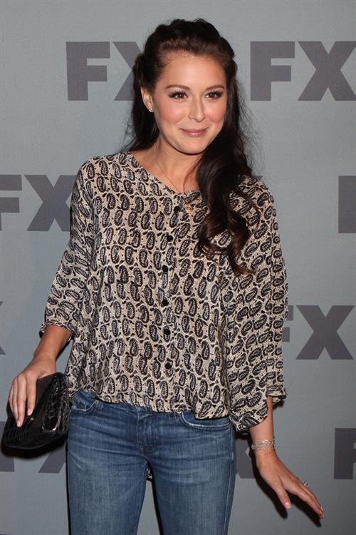 Alexa Vega FX ad sales upfront at Lucky Strike in New York City on March 29, 2012
