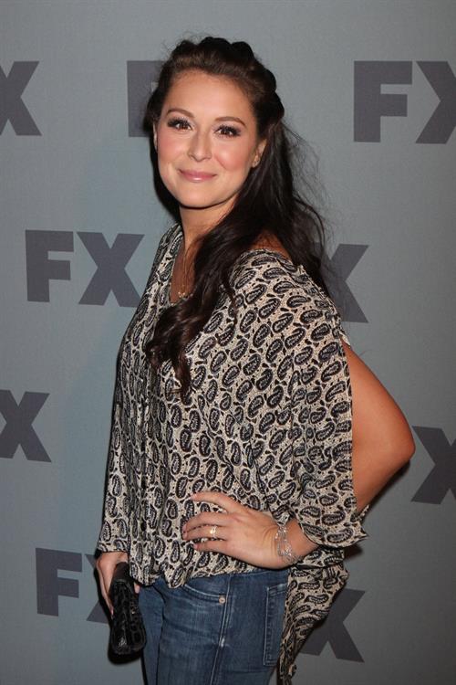 Alexa Vega FX ad sales upfront at Lucky Strike in New York City on March 29, 2012