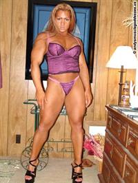 Isabelle Turell in lingerie