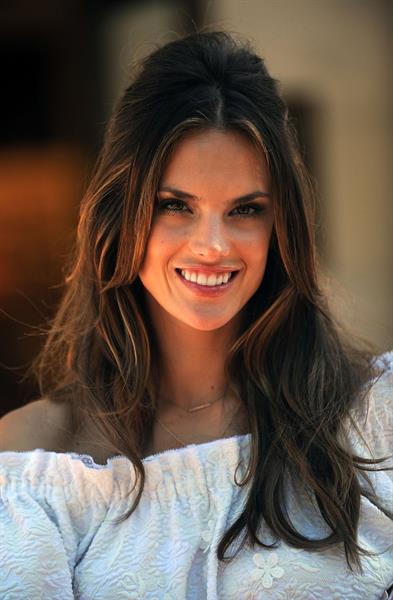 Alessandra Ambrosio Victoria's Secret Bombshell Tour in Miami 2/6/2011