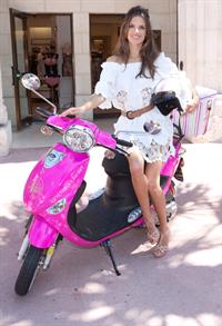 Alessandra Ambrosio Victoria's Secret Bombshell Tour in Miami 2/6/2011