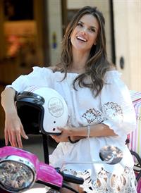 Alessandra Ambrosio Victoria's Secret Bombshell Tour in Miami 2/6/2011