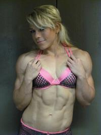 Minna Pajulahti in a bikini