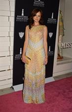 Alexis Bledel Rodeo Srive Walk of Style Award honoring Iman and Missoni on October 23, 2011 