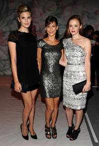 Alexis Bledel Monique Lhuillier Spring 2011 fashion show on September 13, 2010