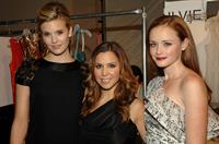Alexis Bledel Monique Lhuillier Spring 2011 fashion show on September 13, 2010