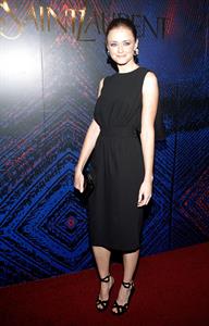 Alexis Bledel YSL Belle D'Opium fragrance launch on June 17, 2010 in New York City