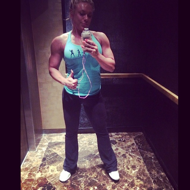 Minna Pajulahti taking a selfie