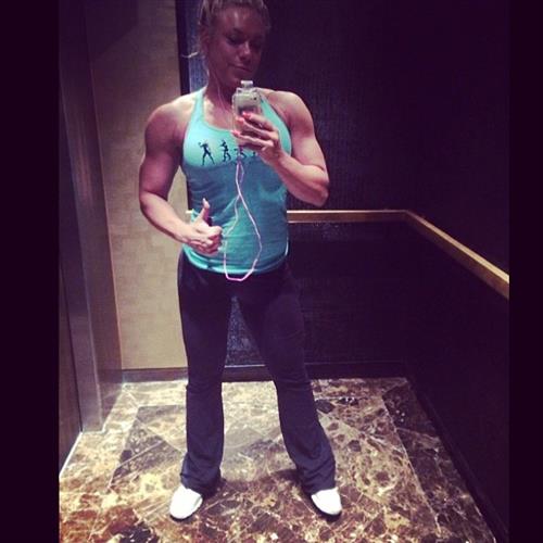 Minna Pajulahti taking a selfie