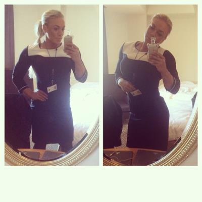 Minna Pajulahti taking a selfie