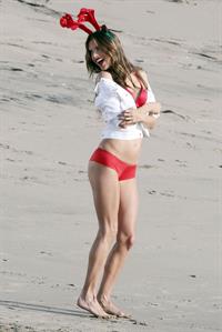 Alessandra Ambrosio – photoshoot set in LA 12/16/13  