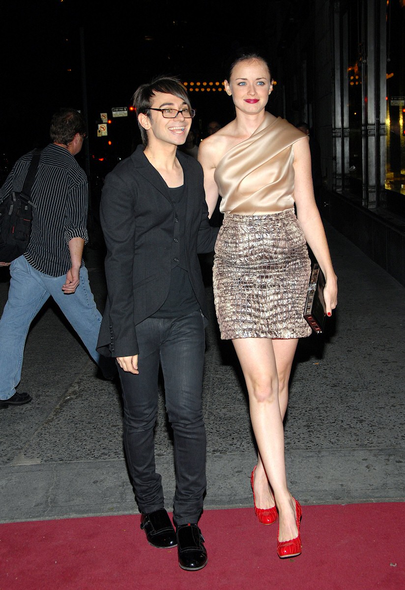 Alexis Bledel launch of the New Designers Floor at Saks Fifth Avenue in New York City 