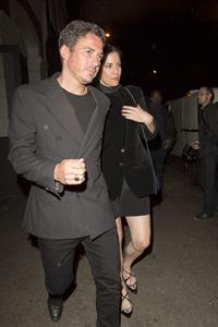 Liv Tyler arrives at Shoreditch House in London August 15, 2014
