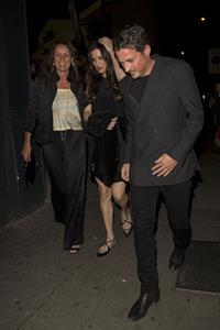 Liv Tyler arrives at Shoreditch House in London August 15, 2014