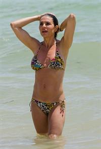 Lisa Rinna in a bikini