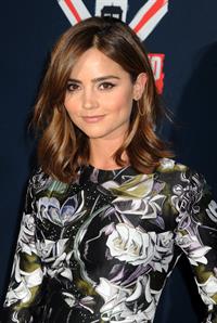 Jenna Coleman Doctor Who New York City premiere August 14, 2014
