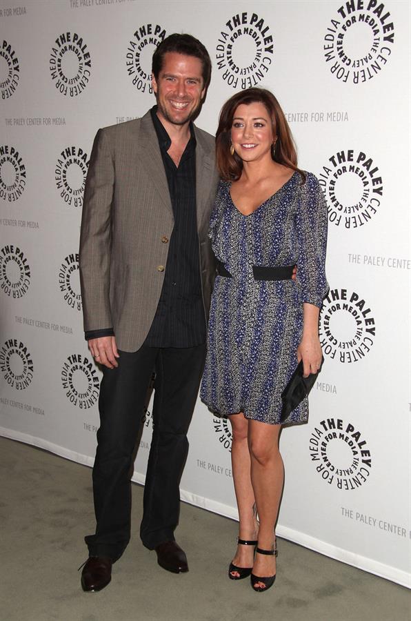 Alyson Hannigan at the How I Met Your Mother's 100th episode celebration on January 7, 2009