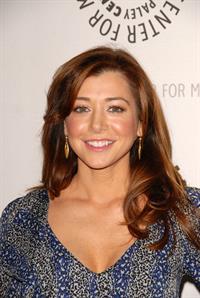 Alyson Hannigan at the How I Met Your Mother's 100th episode celebration on January 7, 2009