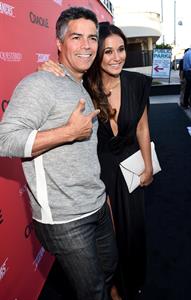 Emmanuelle Chriqui Crackle Original Series Cleaners and Sequestered Summer premiere celebration August 14, 2014