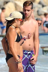 Lourdes Leon in a bikini in Cannes August 13, 2014