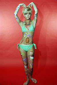 Goldie Hawn in a bikini