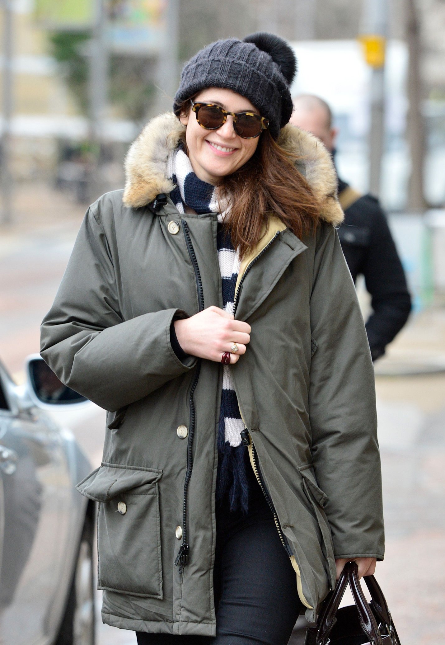 Gemma Arterton - Arrives at the ITV Studios in Waterloo, London (06.02.2013) 