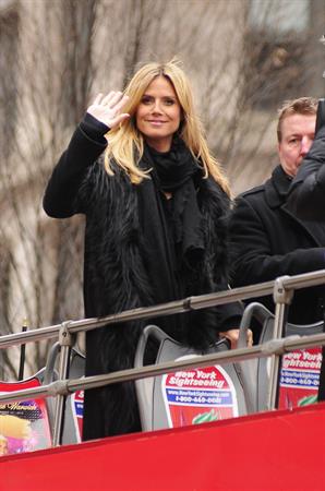 Heidi Klum at the filming of 'Germany's Net Top Model' in New York City 06.02.13