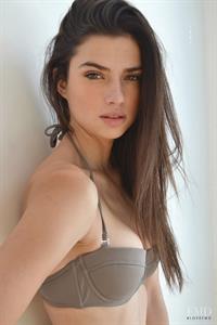 Nicole Harrison in lingerie