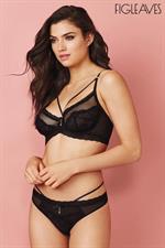 Nicole Harrison in lingerie