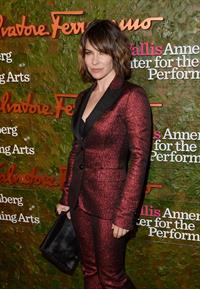Evangeline Lilly Wallis Annenberg Performing Arts Gala in Beverly Hills, October 17, 2013 