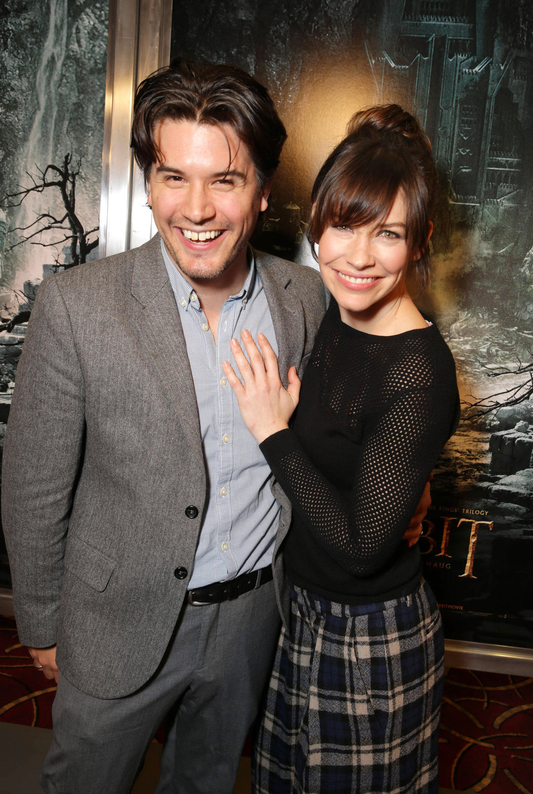 Evangeline Lilly Pictures Evangeline Lilly 'The Hobbit: The Desolation of Smaug' Worlwide Fan Event in Los Angeles on Nov. 4, 2013