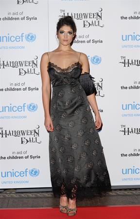 Gemma Arterton – UNICEF Halloween Ball 10/31/13  