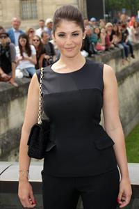 Gemma Arterton attending Christian Dior show during Paris Haute Couture Fashion Week - July 1, 2013 