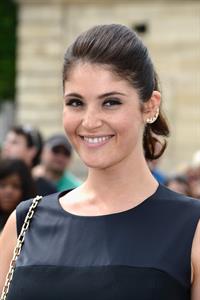 Gemma Arterton attending Christian Dior show during Paris Haute Couture Fashion Week - July 1, 2013 