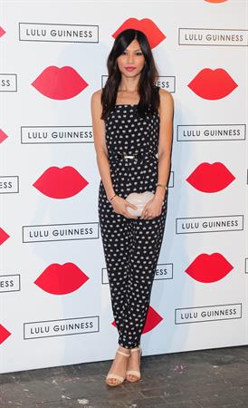 Gemma Chan Lulu Guinness: Paint Project Party in London, July 11, 2013 