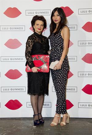 Gemma Chan Lulu Guinness: Paint Project Party in London, July 11, 2013 