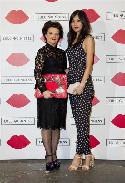 Gemma Chan Lulu Guinness: Paint Project Party in London, July 11, 2013 