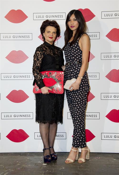 Gemma Chan Lulu Guinness: Paint Project Party in London, July 11, 2013 