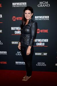 Gina Carano Pre-Fight Party For Floyd Mayweather Jr. vs Canelo Alvarez Title Fight on September 14, 2013 