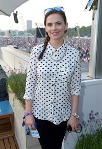 Hayley Atwell Barclaycard British Summer Time Concert - Day 2 in London, Jul. 6, 2013 
