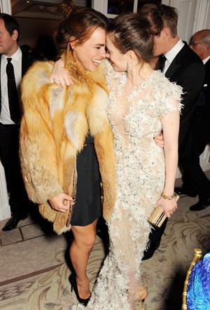 Hayley Atwell attends the 59th London Evening Standard Theatre Awards  