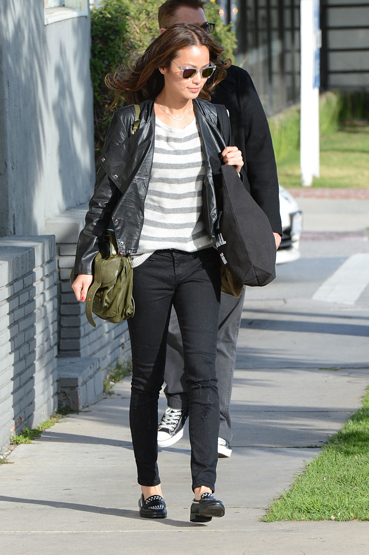 Jamie Chung shopping in LA 2/8/13 